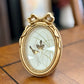 Gold Oval Frame