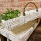 White Woven Tray