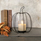 Metal Pumpkin Candle Holder