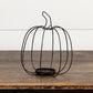 Metal Pumpkin Candle Holder