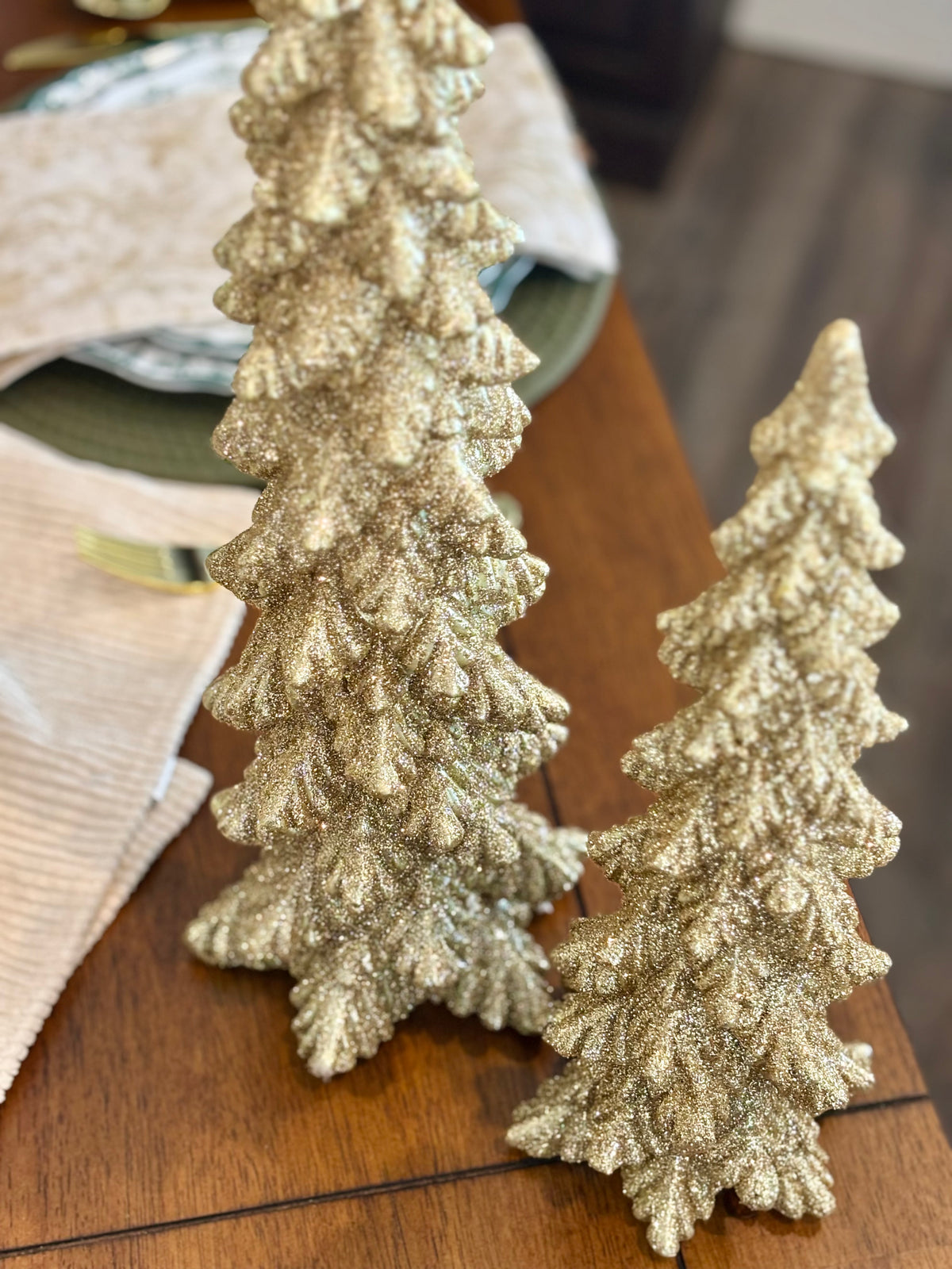 Gold Glitter Tree