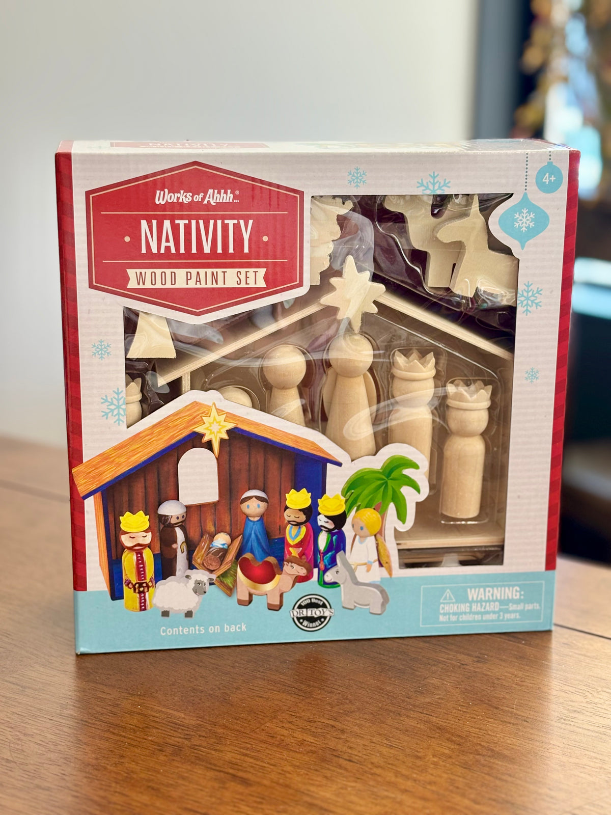 Nativity Wood Paint Set