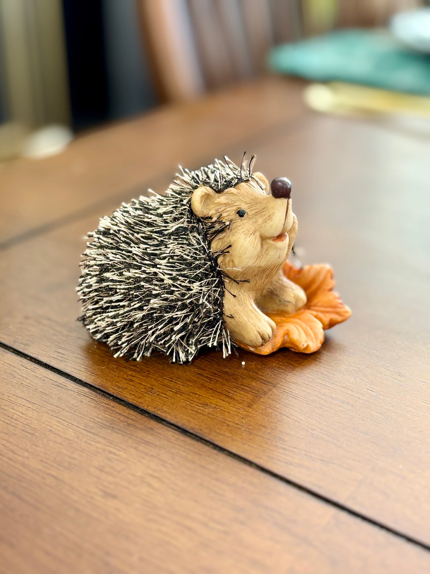 Hedgehog w/ Leaf