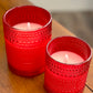 Red Dotted Candle