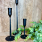 S/3 Iron Candle Holder