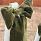 Bell w/ Green Velvet Bow