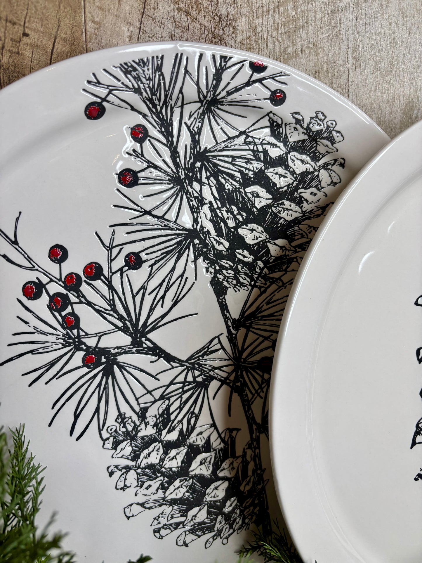 Pine/ Cone Platter