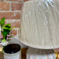 BEIGE WASH STRIPE LAMP