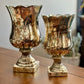 Copper Glass Candle Holder