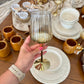 Gold Wine Glass