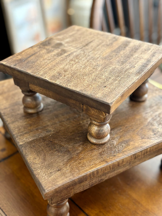 Dark Wood Riser