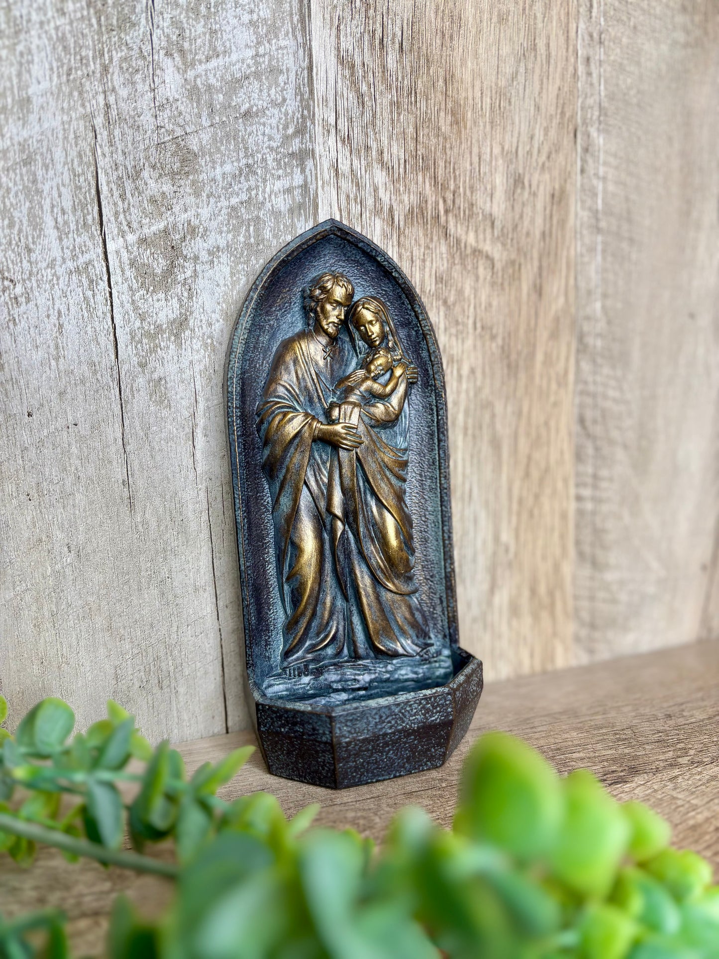 Holy Family Holy Water Font