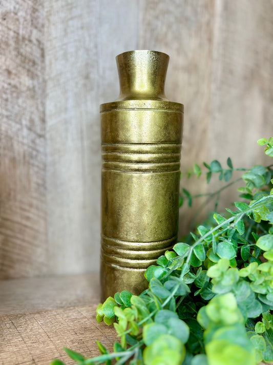 Champagne Alum Vase