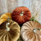 7.5" Velvet Pumpkin