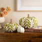 Green and Cream Pumpkins