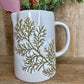 7.5"H EVERGREEN BRANCH PITCHER