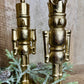 11" GOLD ALUMINUM NUTCRACKERS