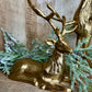 8.5" GOLD LAYING REINDEER