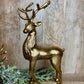14.5" GOLD BENT LEG STANDING REINDEER