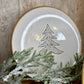 EVERGREEN TREE DESSERT PLATES