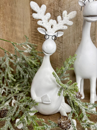 12" Moose with Glasses