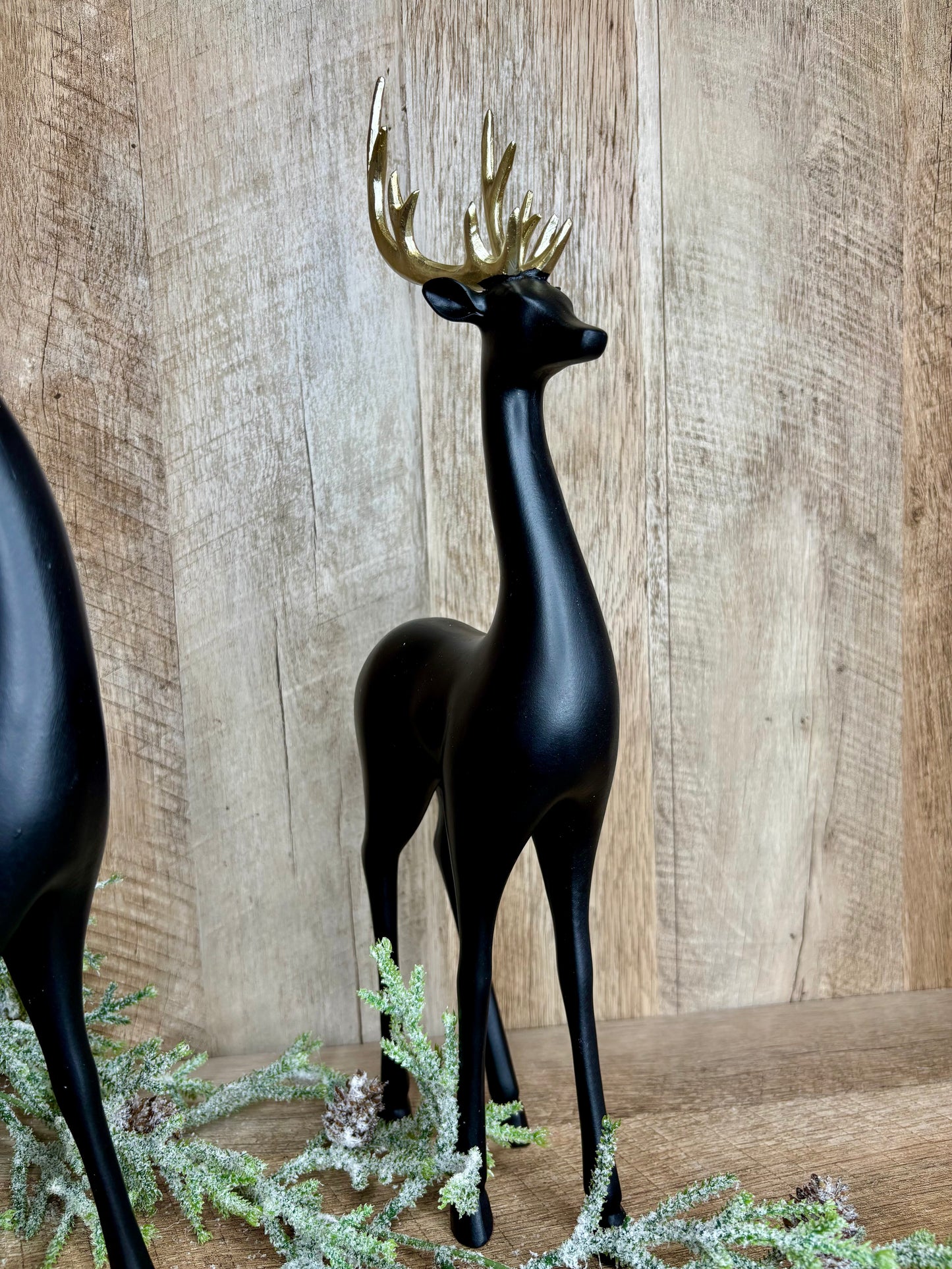 Black and Gold Deer