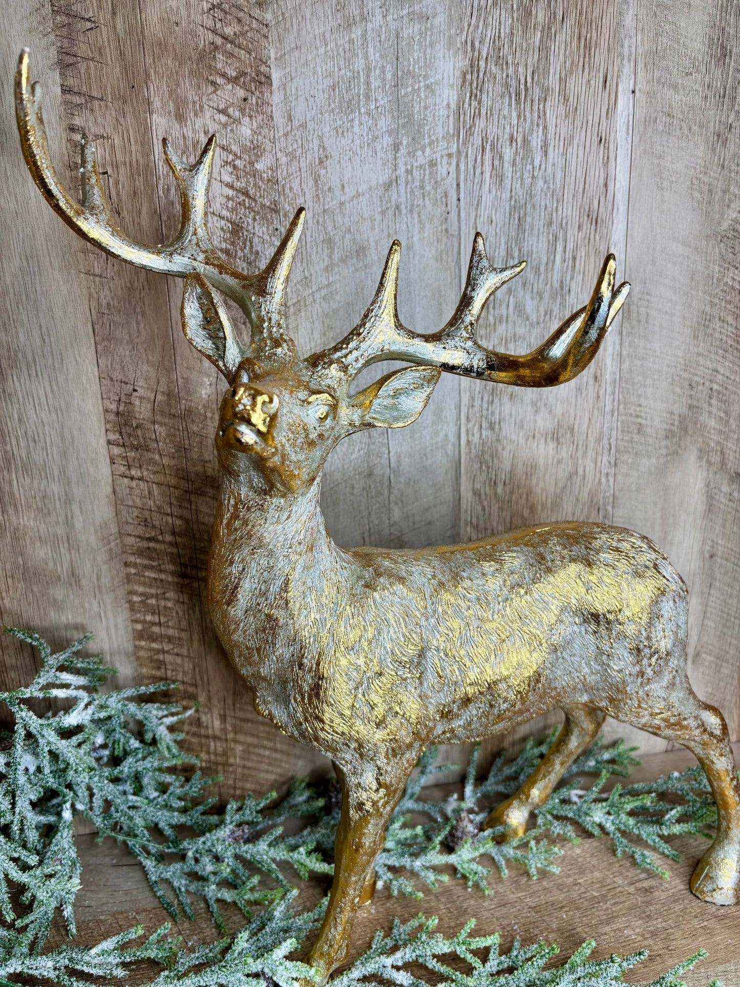 19.5" Gold Deer