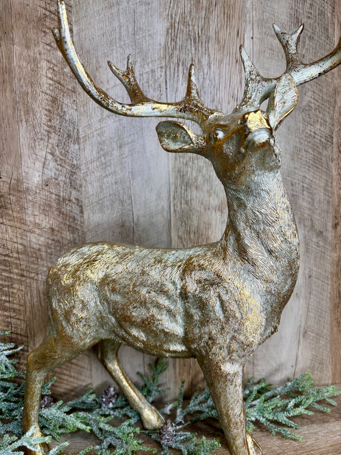 19.5" Gold Deer