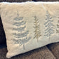 12X20 GD & SL EVERGREEN FUR PILLOW