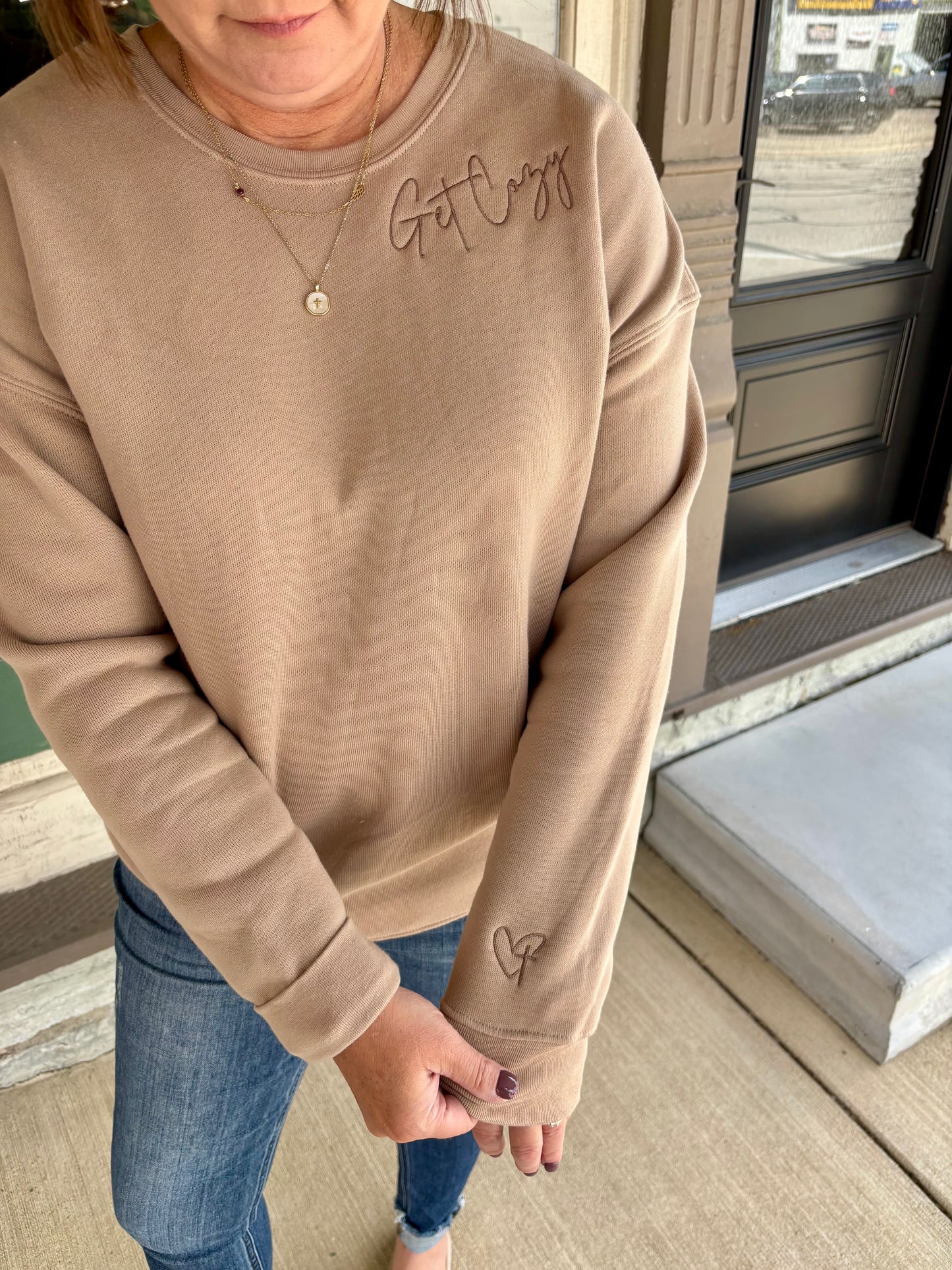 'Get Cozy' Sweatshirt