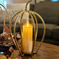S/3 Distressed Golden Pumpkin