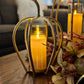 S/3 Distressed Golden Pumpkin