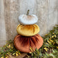 Stacked Velvet Pumpkin