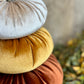Stacked Velvet Pumpkin