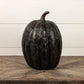 14" Black Tall Pumpkin