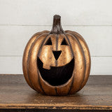 15" Gold Mouth Pumpkin