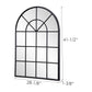 Windowpane Accent Mirror