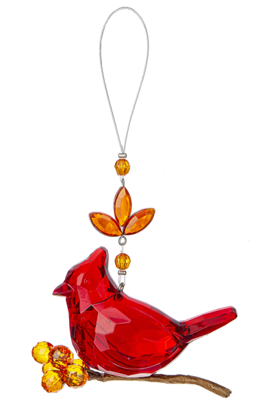 Autum Cardinal Ornament