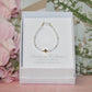 Infant cross Pearl Bracelet
