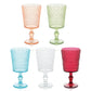 Ruby Acrylic Goblet
