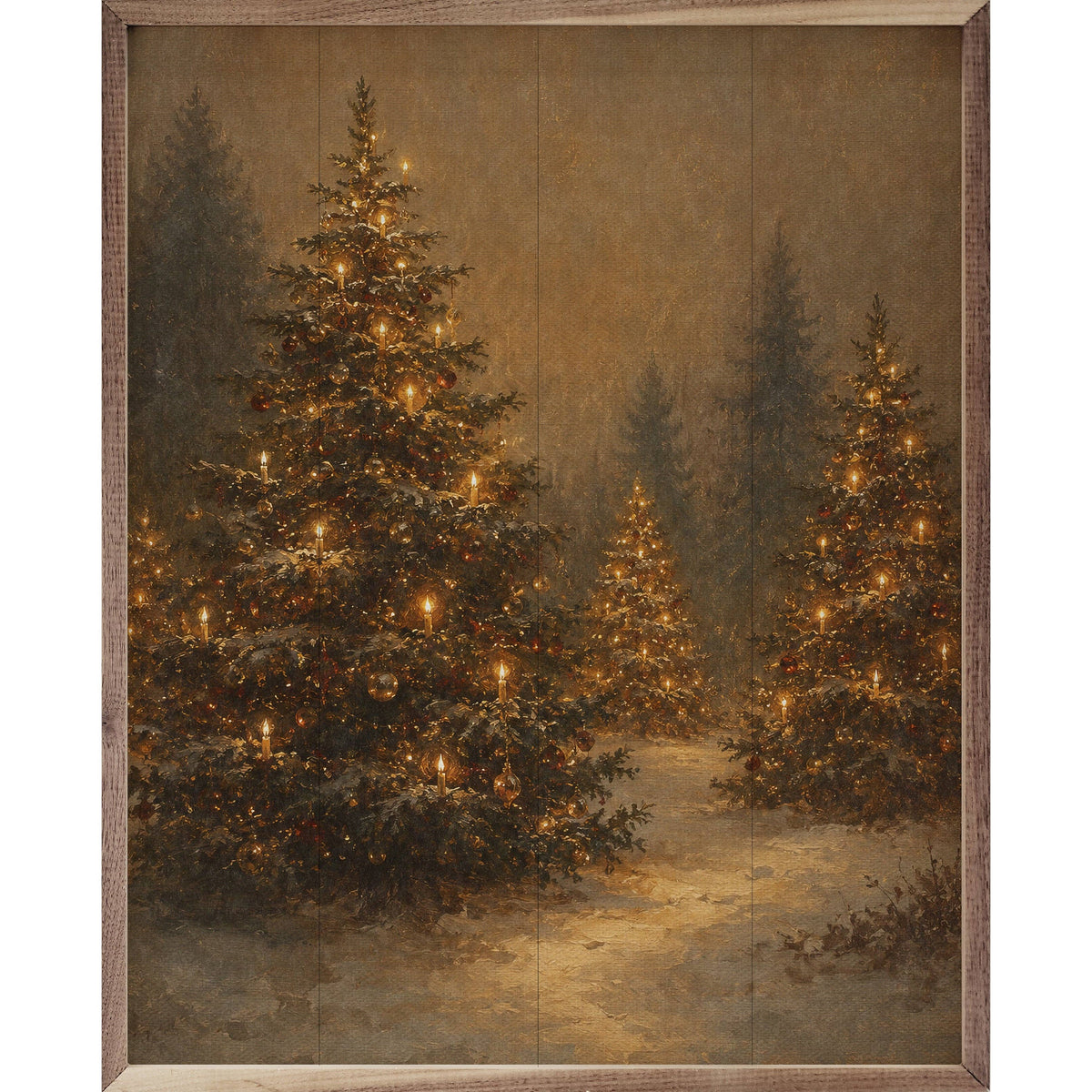 Lantern Glow Christmas Trees