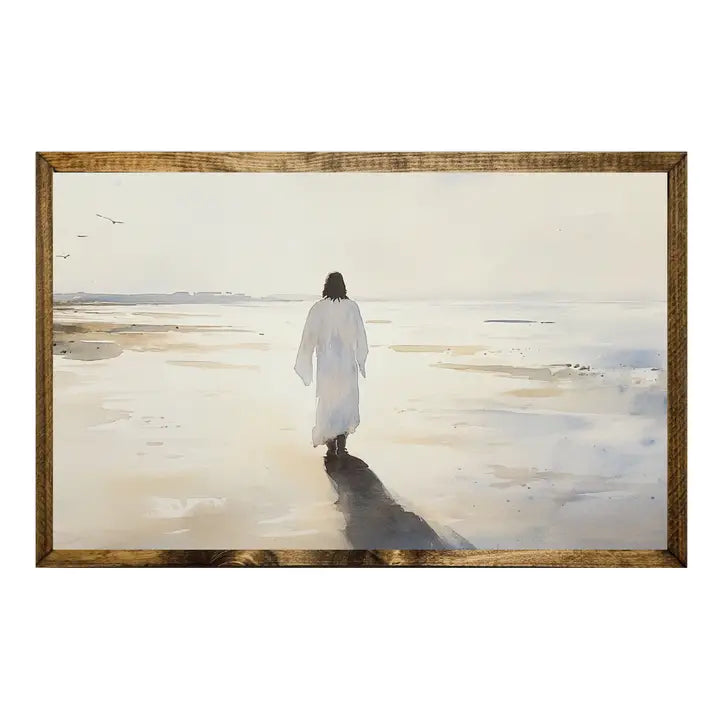 Timberland Frame Jesus Walking