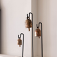 Vintage Inspired Iron Bell Stands Shelf Styling