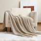 Textured Knit Throw Blanket