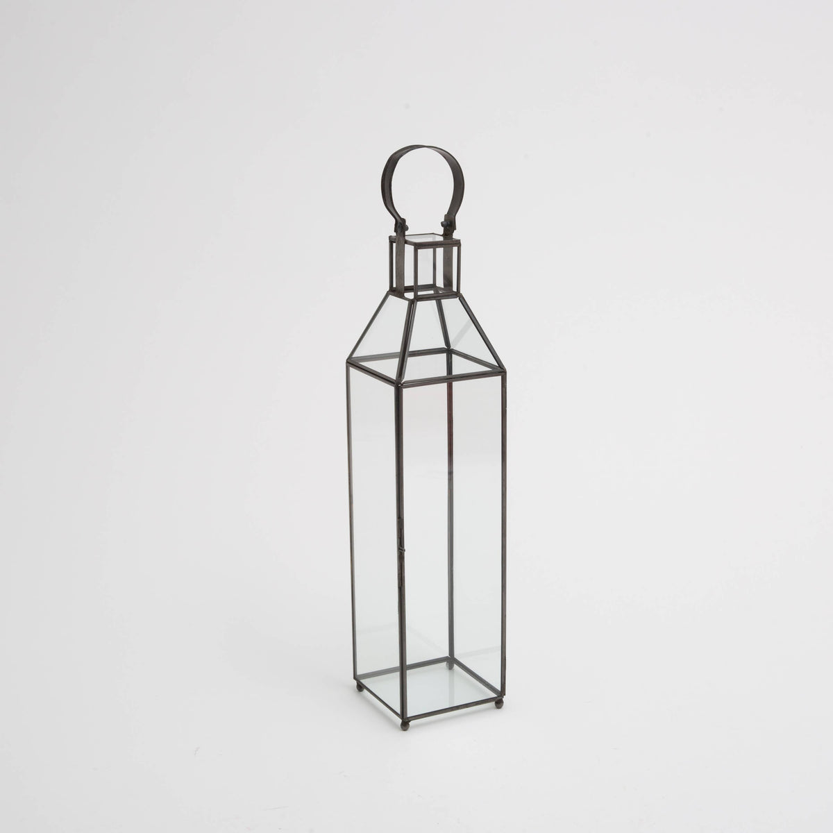 Metal and Glass Lantern
