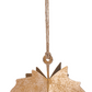 Metallic Maple Leaf Ornament