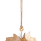 Metallic Maple Leaf Ornament