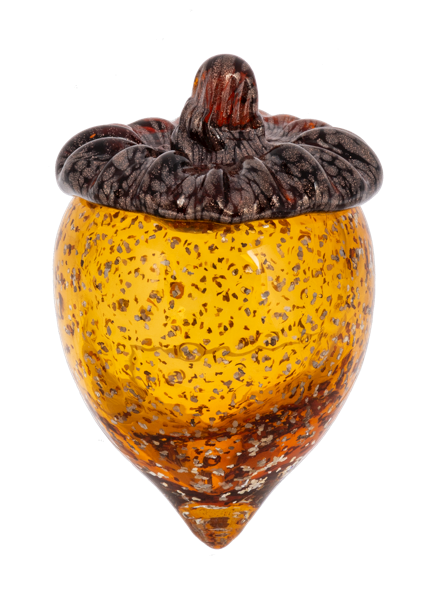 Art Glass Acorn