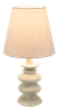 Ivory Accent Lamp
