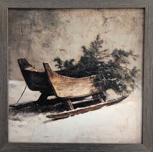 Wooden Sleigh